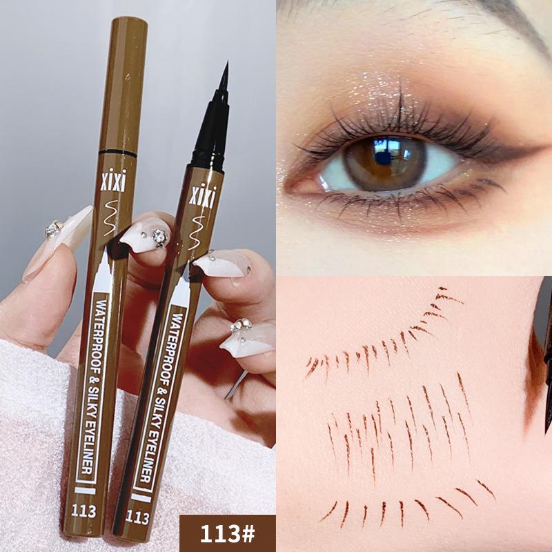 Waterproof Colorful Eyeliner Pen - Thin, Easy To Apply, Long-lasting, Smudge-proof for Beginners