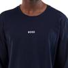BOSS Mens Logo Long-Sleeved Holiday T-Shirt