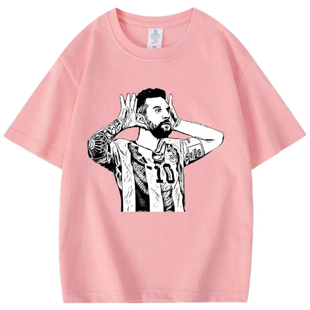 2025 Nové Letní Ležérní Tričko s Krátkým Rukávem Potisk Bavlna Běžný Střih Kulatý Výstřih Prodyšné Volné Unisex Tričko Pánské Dámské Oblečení