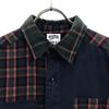 Billionaire Boys Club Check Long Sleeve Cotton Shirt S Navy System Men's Used