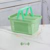 Modern Handheld Bathroom Cosmetics Organizer Basket