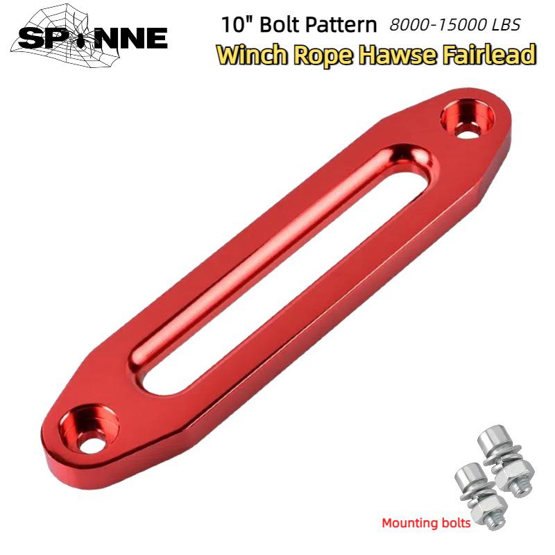 Aluminum Fairlead and Nylon Rope Retainer for Off-Road Winches