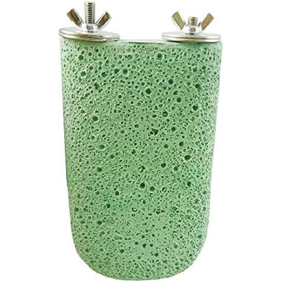 Lava Ledge Birds Rats Chinchillas, Teeth Grinding Lava Block for Rabbits, Hamsters and Parrots, Mineral Block, Easy Installation Random Color