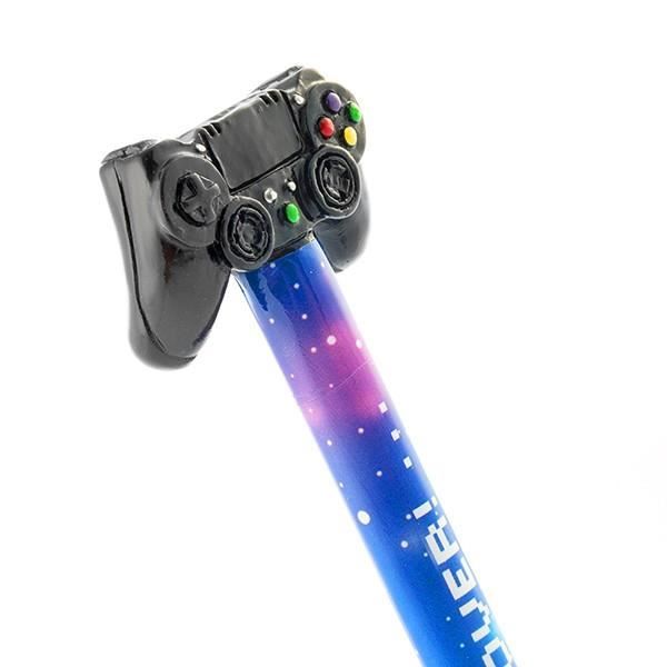 Crayon - Game Over - Polyrésine - Encre Noire - Design Moderne - 4x16x1,5 cm