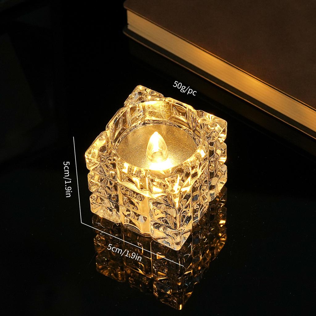  LED Electronic Candles – Realistic Flickering Tea Lights for Bedroom, Party & Wedding