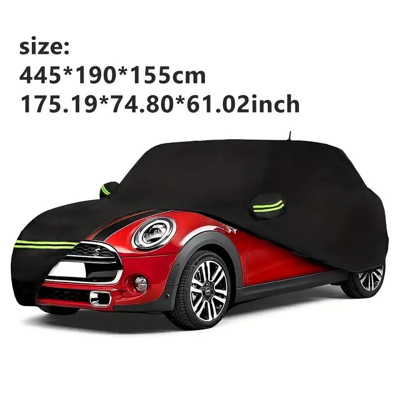 Durable Multi-Layer Full Car Cover With Reflective Strips For BMW MINI Dustproof Sun Rain Snow Car Protector Cover