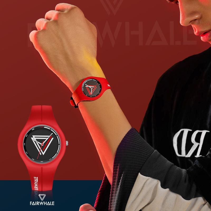 Mark Fairwhale 4320 New Fashion Watch Simple Watch Waterproof Quartz Sports Fashion Couple Watch Student Watches