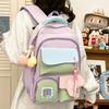 Schoolbag High Value Backpack Sweet Girl Ins Style Niche Middle School Student High School Student Schoolbag Large Capacity Casual Backpack