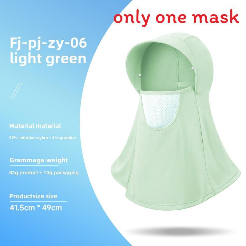 

Cycling Face Mask With Uv Protection For Women And Men Sun Shield Bandana LightGreen