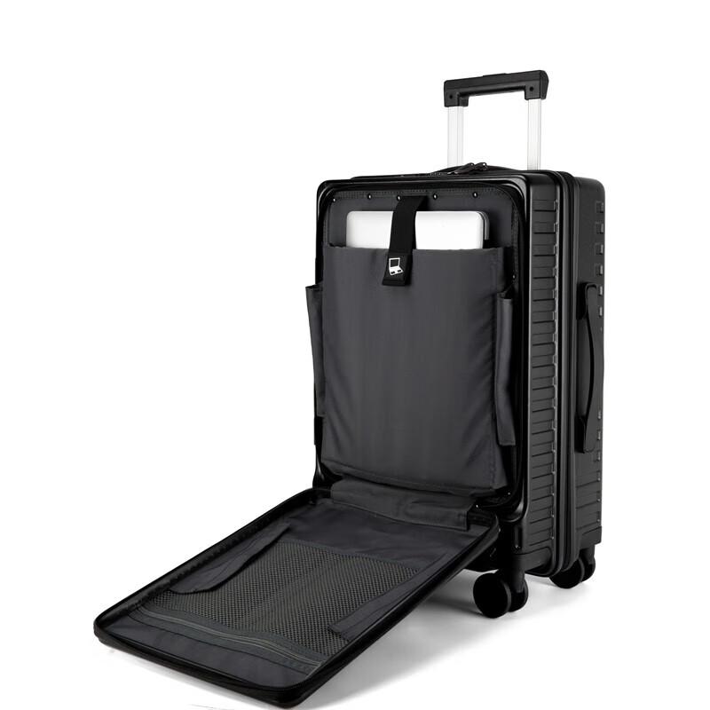 Tymon Front-Opening Business Carry-On Spinner Suitcase