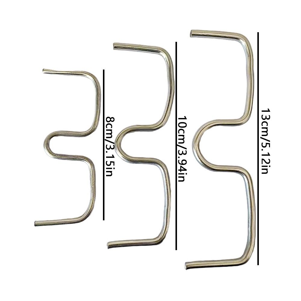 10Pcs M-Shaped Fruit Tree Branch Puller Shape Fixator Metal Branch Bending Tools Heavy-Duty Branch Bends Plant Support Tool