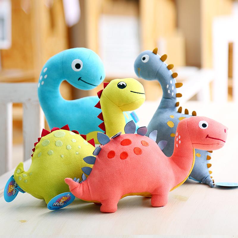 9in Cute Dinosaur Plush Toy Animal Doll Sleeping Pillow Childrens Gift Birthday
