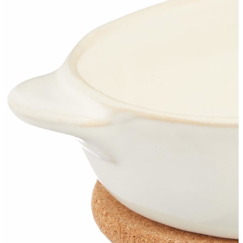 KINTO (Kintou) Oval Gratin, White, Oven, Microwave, and Dishwasher Safe, Gift, 23078