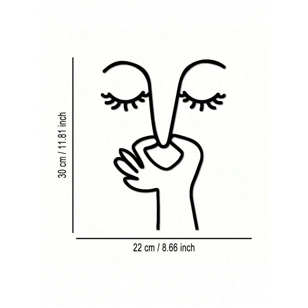 Funny Bathroom Sign Minimalist Toilet Wall Art Modern Powder Room Decor Housewarming Gift Trending Viral Bathroom Accessory