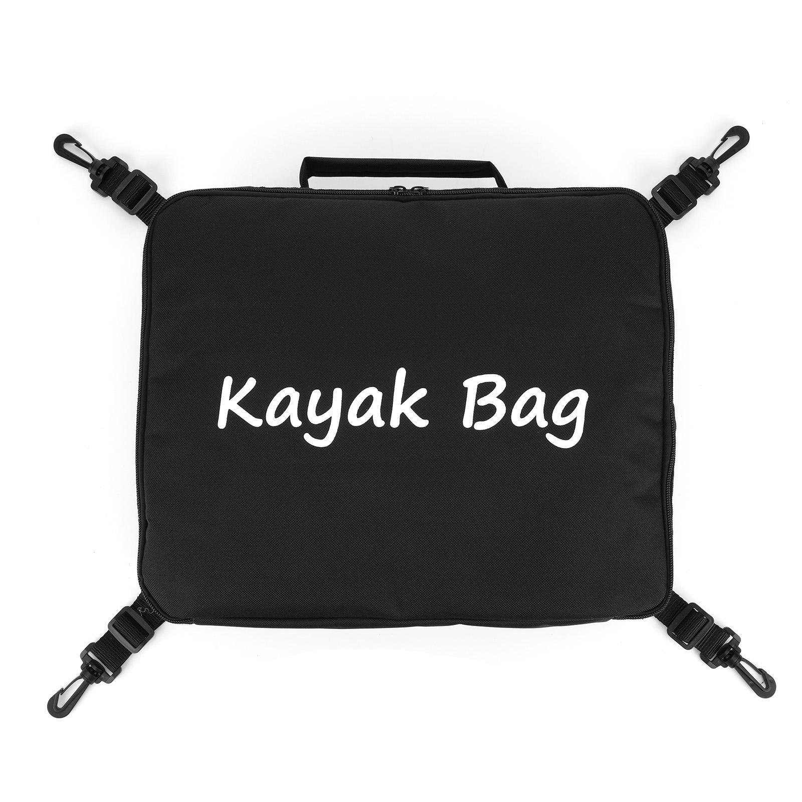 Paddle Board Storage Bag Compact Lightweight Portable Deck Bags Large Capacity for Kayak Paddle Board Outdoor Surfing Accessory чёрный