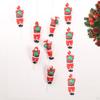 Climbing Santa Claus on Rope Ladder Hanging Decoration,Christmas Tree Ornament Xmas Decor for