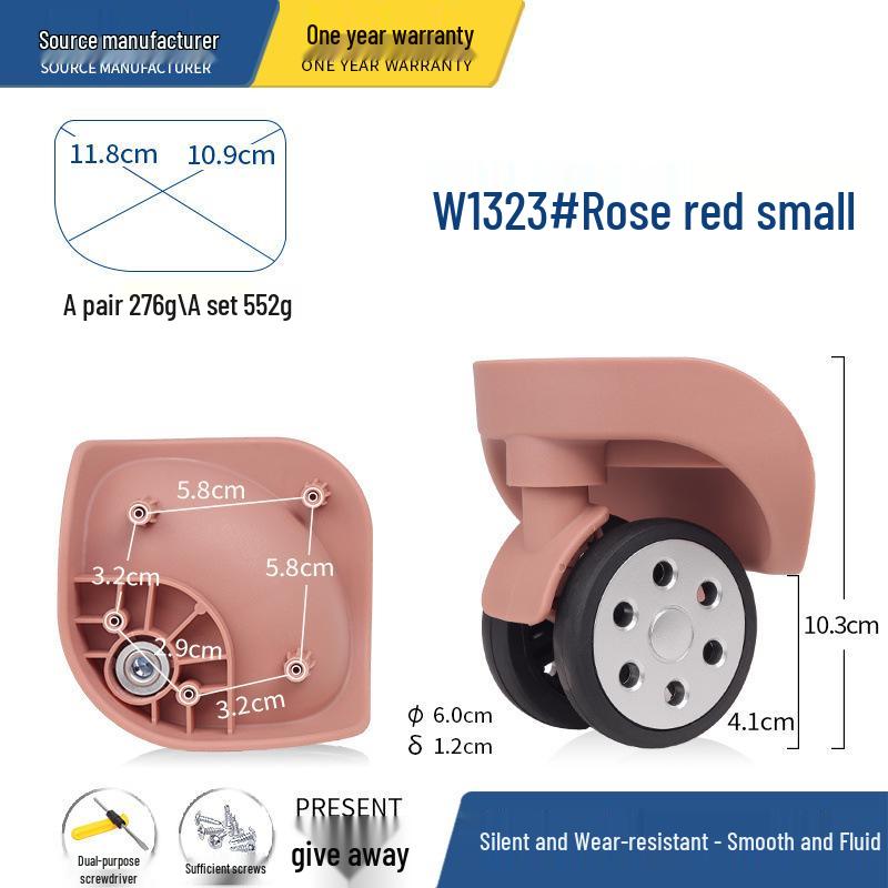 Rodas de Substituição Universal para Malas e Malas de Trolley