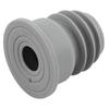 1Pc Sewer Floor Drain Pipe Seal Silicone Washing Machine Drain Pipe Seal Deodorant Seal Pipe Seal Gray For Sink Drains S/M/L