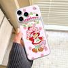 Cartoon Girl S-Strawberry S-Shortcake For IPhone 17 Pro 17 Pro Max Rear Skin Wrap Decal Protective Sticker