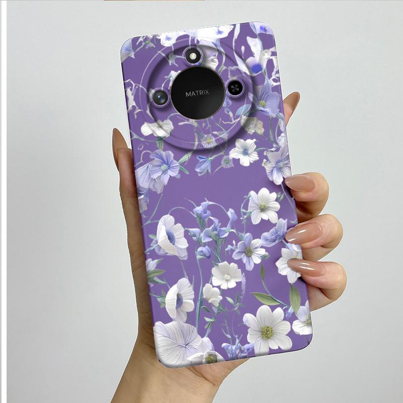 For Honor X9C Smart Phone Case X9cSmart Soft Silicone Funda Sweet Painted Fashion Cartoon Protective Capa Lovely Printing Cover