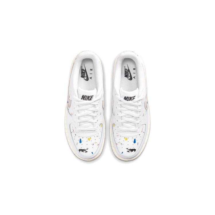 (GS) Nike Air Force 1 LV8 3 'Paint Splatter - White' Kids' DJ2598-100