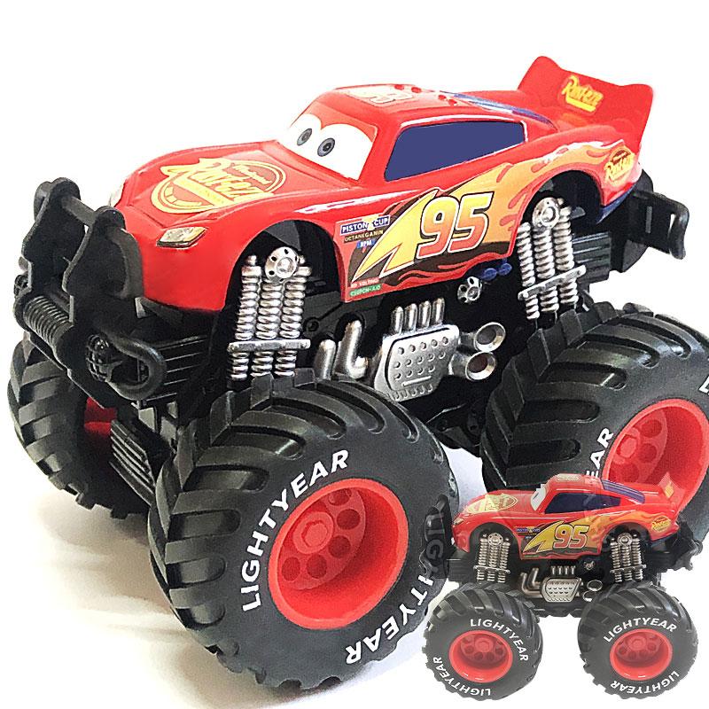 Pixar Cars 3 Big Wheels Lightning Mcqueen Black Storm Jackson Mater Cruz Metal Diecast Model Toys Car Birthday Gift