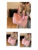 Women's Minimalist Commuter Canvas Tote: Lightweight, Versatile, Large-Capacity Shoulder Bag