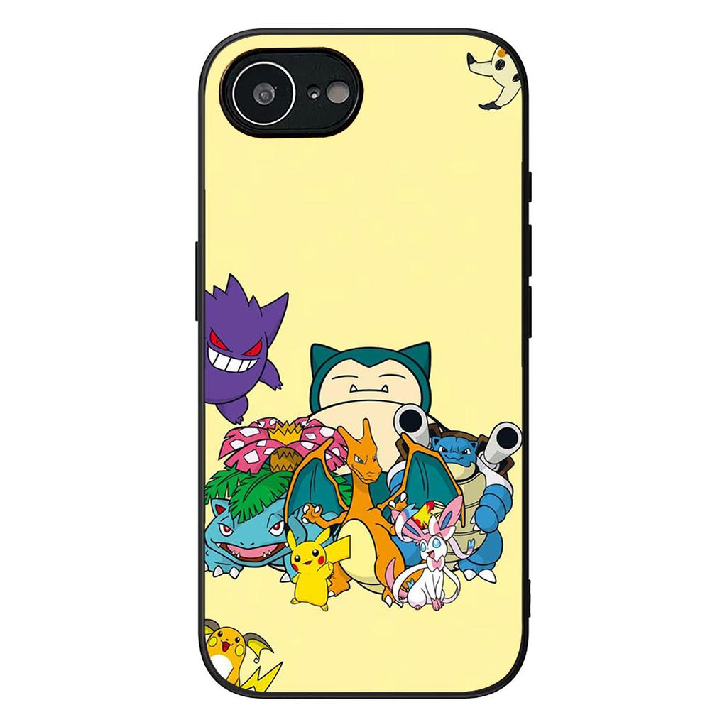 Jigglypuff P-Pikachus P-Pokemons Cover for Apple iPhone 16 17 Air 14 15 Pro Max Plus 16+ 16E 14+ ProMax Casing Coque Case