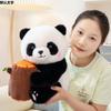 Cute Panda Flower Bamboo Panda Plush Toy Doll Chengdu Ragdoll Travel Souvenir Children