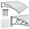 Plastic Canopy Sano 80X120Cm Gray