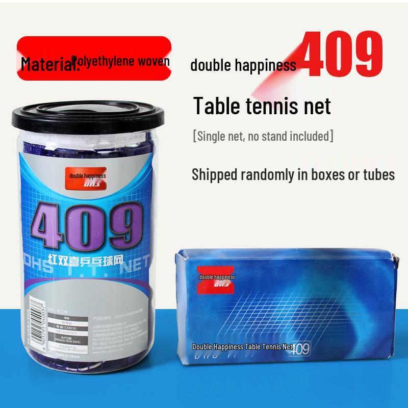 Double Happiness Portable Table Tennis Net & Universal Barrier Set for Home