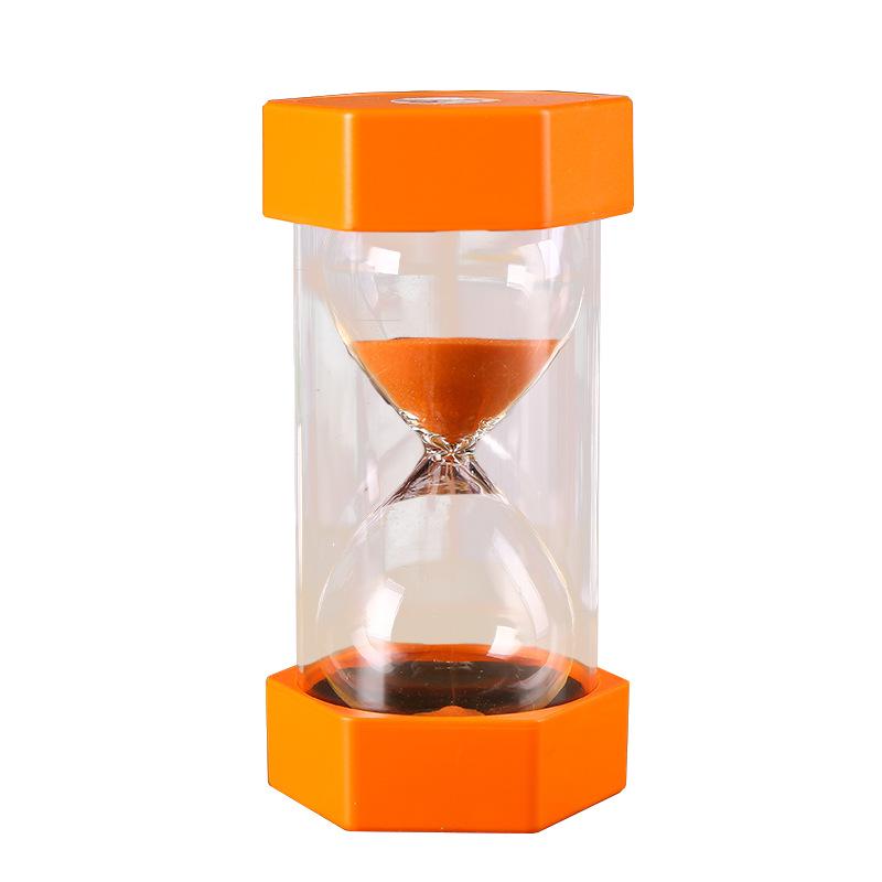 Hexagonal High-End Drop-Proof 5-Minute Glass Timer Ornament
