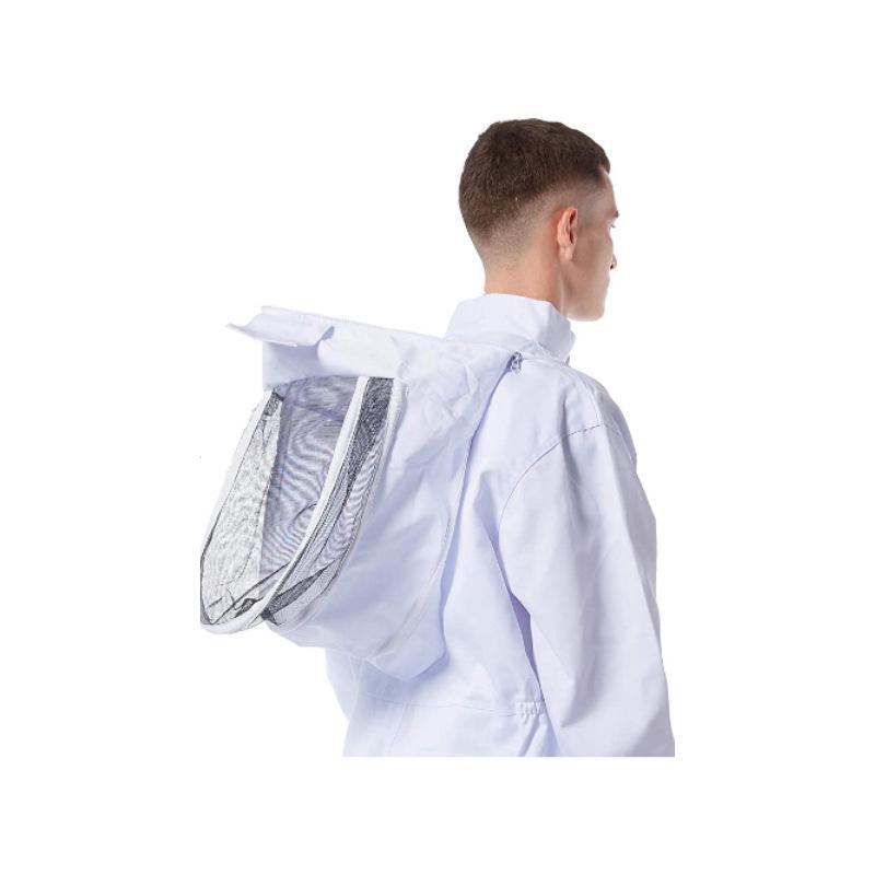 Thickened One-Piece Cotton Anti-Bee Suit with Space Hood for Sting Protection