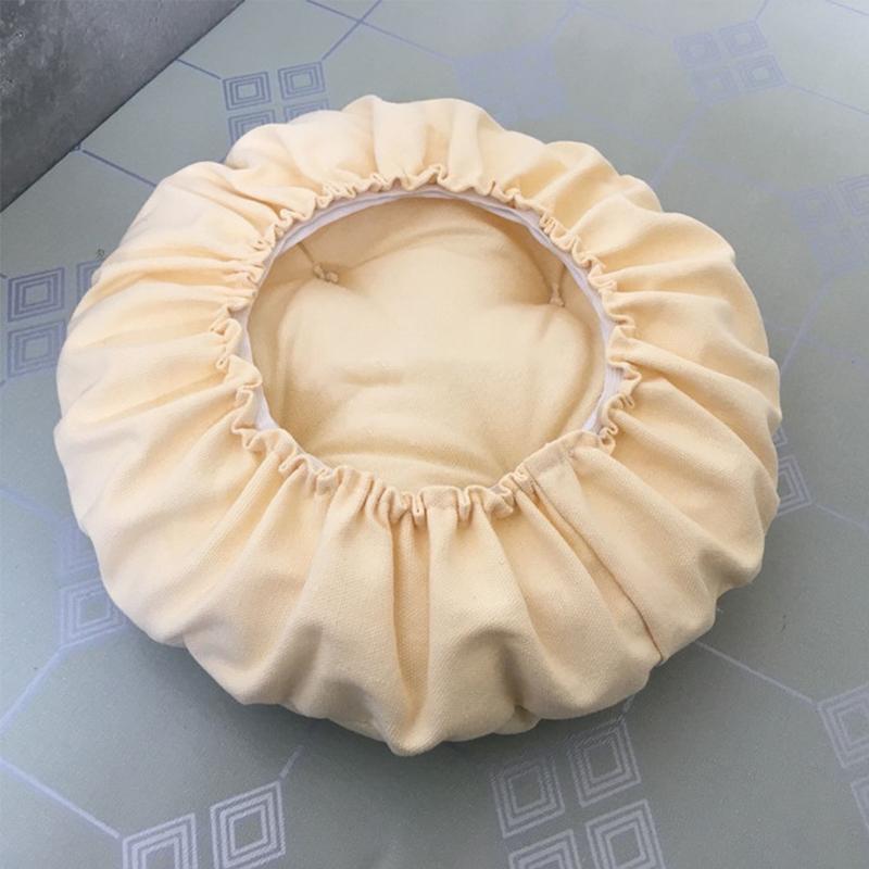 

Толстая круглая подушка для офисного кресла, чехол для подушки с резинкой, подушка для медитации, коврик для йоги, декоративный коврик для сиденья табурета 25cm