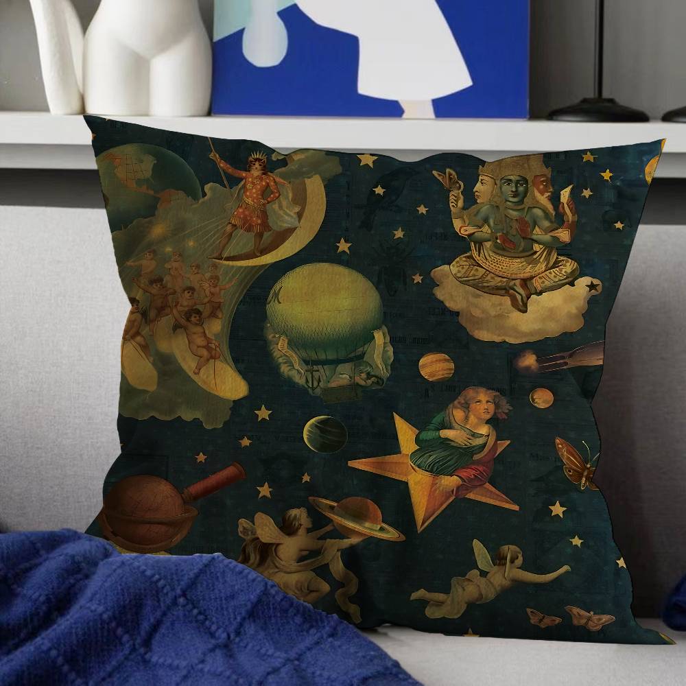 The SSmashing Pumpkins Band Premium Cm Cushion Cover Pillow Cover Decor Pillowcase Home Pillowcase for Couch Pillow