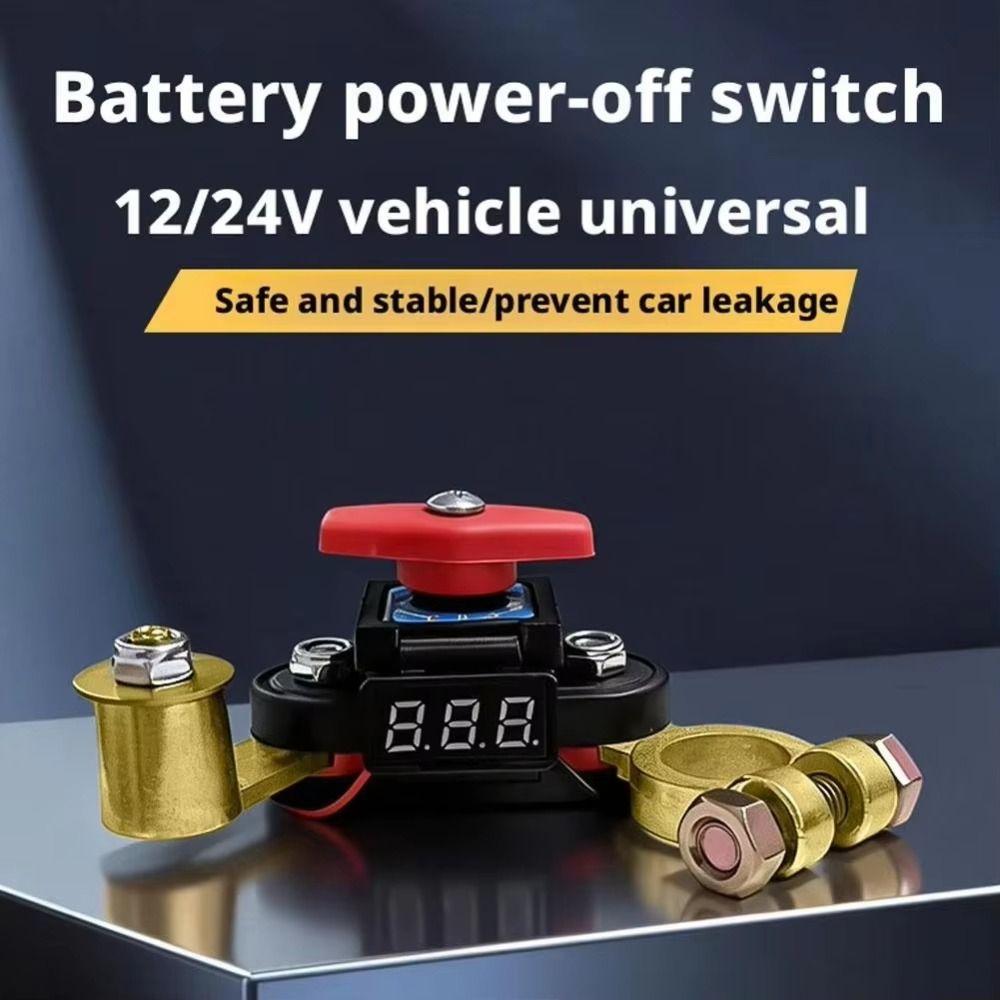 Copper Terminal Car Battery Disconnect Switch Bidirectional Joint Switch Universal Car