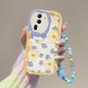 Applicable To Opporeno11/10/9pro Mobile Phone Case R17/15 Full Screen Oil Painting Flower Chain A53/72 Transparent