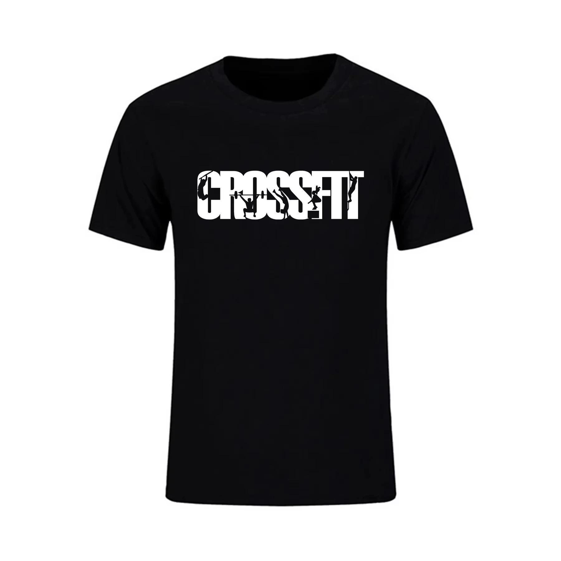 

Crossfit Фітнес Спортзал Любитель Важкої Атлетики Подарунок Футболка Дивовижна Футболка Повсякденна Дуже Велика Базова Чоловіча Високоякісна Бавовняна Майка XXXL