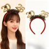 Sequin 2026 New Year Headbands Star Colorful Christmas Headband Celebration Comfortable New Year Hair Hoop New Year's Eve