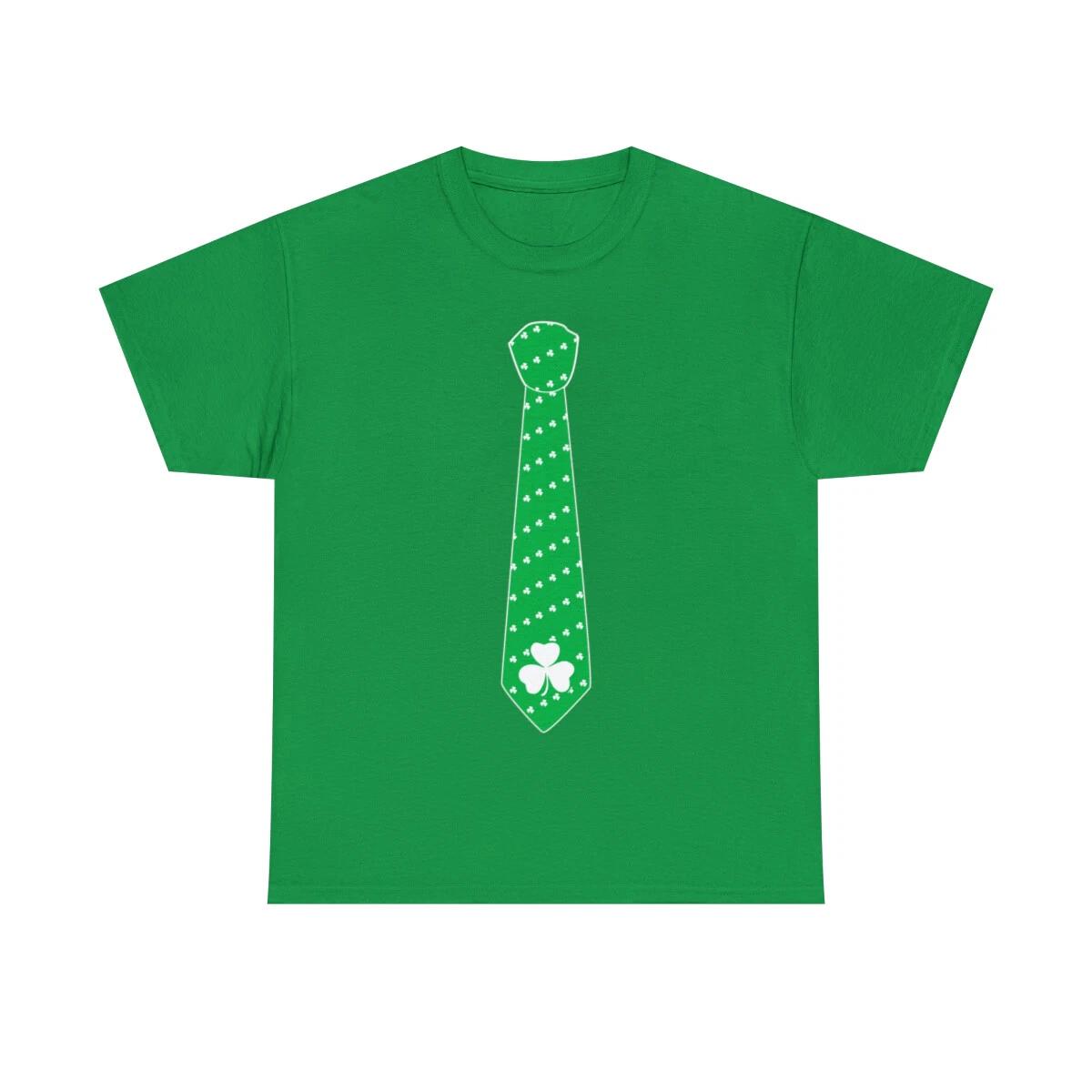 Irish St Patrick s Tie Graphic Tee Shirt L