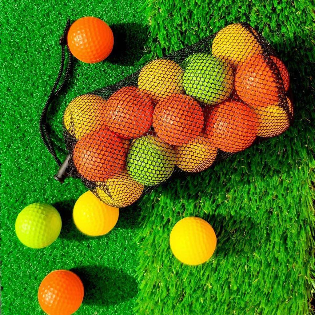 Colored Soft PU Foam Golf Ball - Indoor Practice & Kids Toy