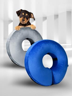 Aufblasbarer Katzen-Halskragen Verstellbarer Hundehalskegel Genesung Heilung Schutz Anti-Biss Anti-Lecken Operationswunde
