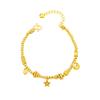 Bracelet for Women, National Trend, Ethnic Style, Star, Hammer Pattern, Circle, Love Bracelet, Versatile Jewelry