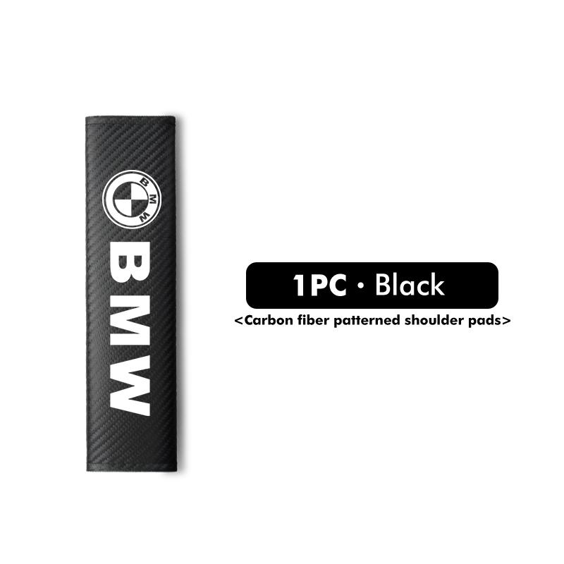 Car Seat Belt Carbon Safety Shoulder Cover Protection Padding For BMW Performance X1 M3 M6 F01 F02 E34 E36 E60 F10 F20 X6 kycp51