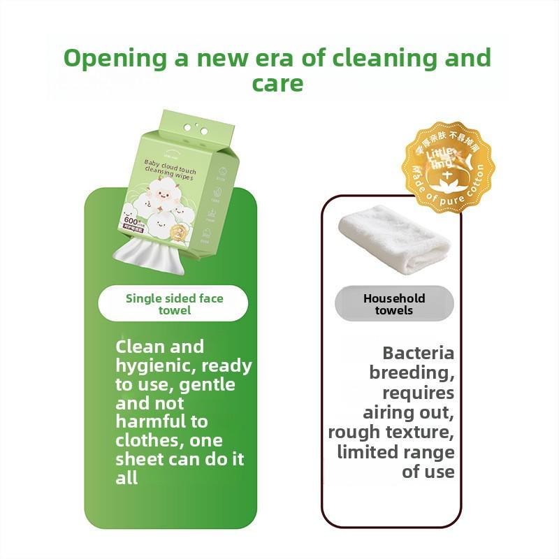 One-time Use Facial Towel, Wall-mounted Thick Facial Cleansing Towel, Hanging Type Face Towel, Hanging Type Soft Cotton Towel
