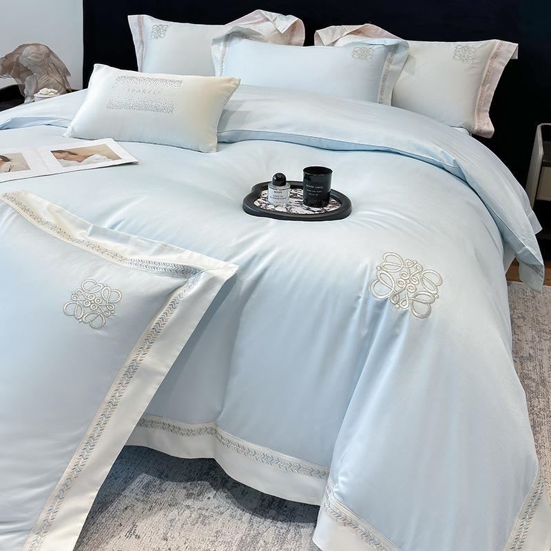 

Комплект из 4 предметов класса А из высококачественного 240 сатина из хлопка. Хлопок с длинным волокном. Чистый хлопок. Приятный к коже. Наволочка. Пододеяльник. Домашний текстиль. 1.8m bed sheet 4pc quilt cover 2*2.3m