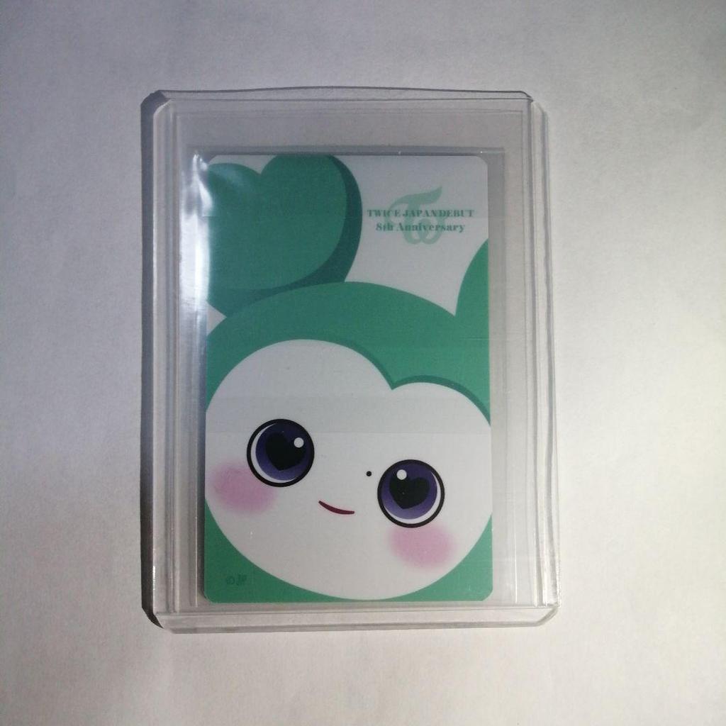 [USED] TWICE 8th Anniversary Silicon Light Trading Card Mina