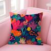Marine Life Fashion Cushion Cover Natural Linen Pillow Case DoubleSided Print Decorative Sofa Pillowcase Home Decor Gift