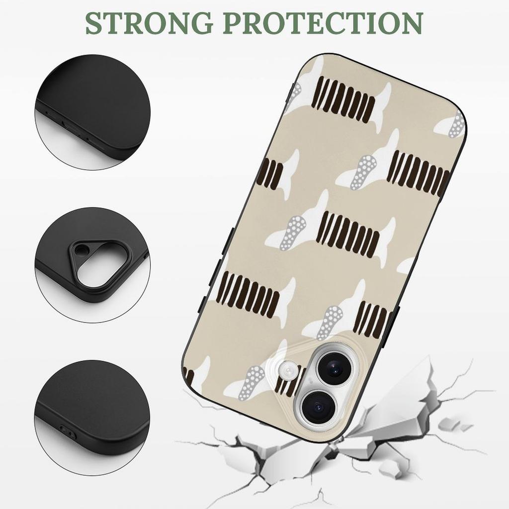 1 Pack For Iphone 17/17Air/17Pro/17ProMax Clear TPU Flexible Phone Case With Drop Shield, Smooth Buttons, Scratch Guard And Slim Frame