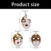 Cultural Inspired Peking Operas Mask Charm Alloy Pendant Elegant Jewelry Gift For Women Men